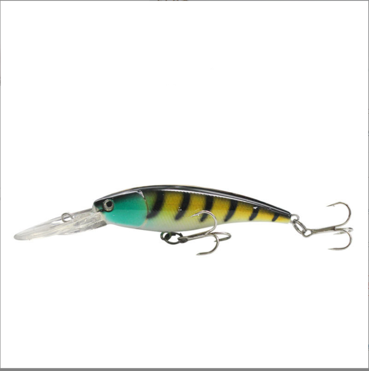 6 Colors Sinking Minnow Fishing Lures Hard Plastic Minnow Baits Bass Trout Fresh Water Fishing Lure