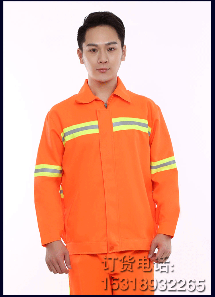 Mùa hè công nhân vệ sinh quần áo tay áo ngắn sạch hơn áo dài tay phù hợp với tài sản làm sạch áo khoác phản quang áo nam
