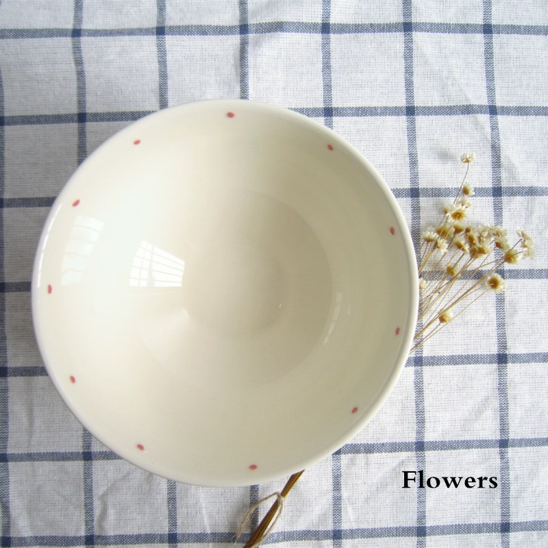 Lew Joh * * s in English countryside dry breezed chicken chicken ceramic bowl, lovely home food bowl bowl dishes