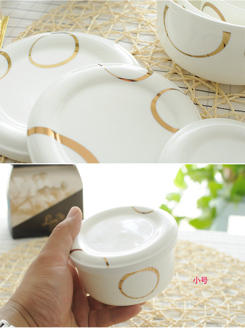 Special microwave ceramic bowl bowl container with bore a bowl of steaming ipads porcelain bowl of cover small baby home steamed egg bowl