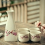 Rượu sake Nhật Bản phù hợp với gốm sứ Phong cách Nhật Bản thiết lập rượu mạnh phong cách cổ xưa ly thủy tinh ly rượu một ly - Rượu vang bộ ly uống rượu cao cấp