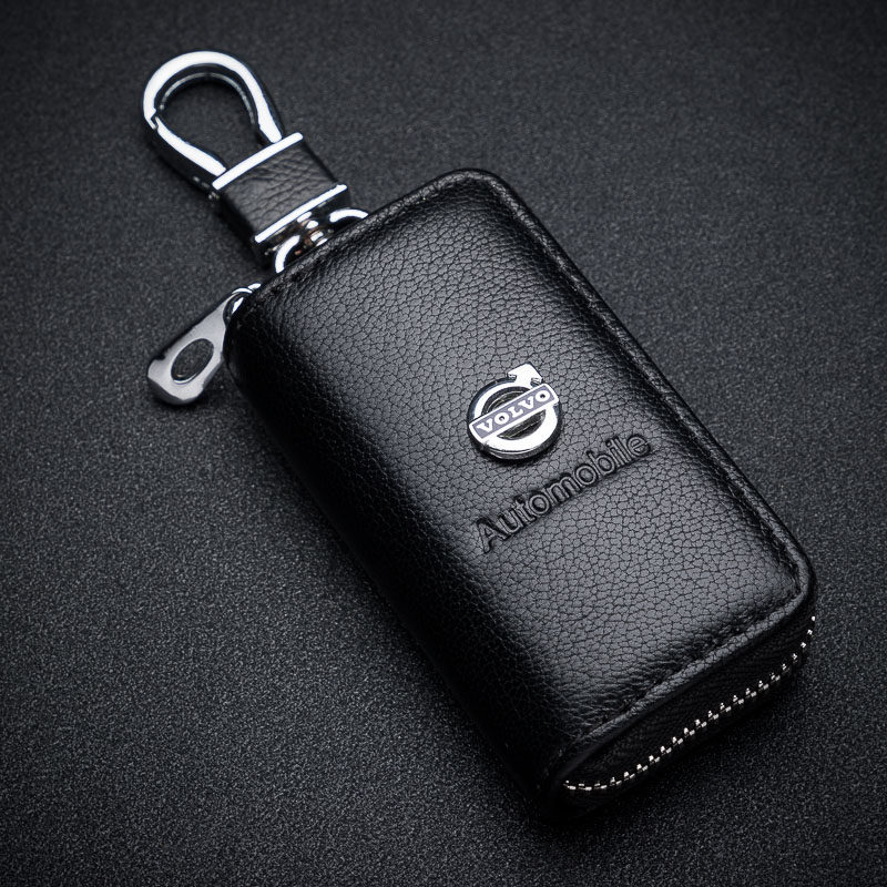 Dedicated Volvo Key Holder XC60 XC90 S60L S90 V40 Car Key Holder Genuine Leather Insert