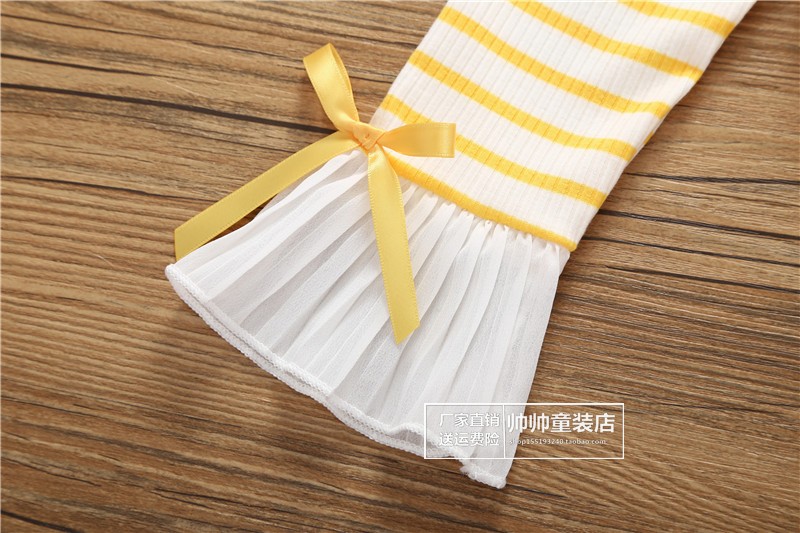 Bé gái xuân 2018 mới 1-3 tuổi cho bé kiểu dáng phù hợp với thời trang quần áo trẻ em hai dây xuân hè đồ trẻ em