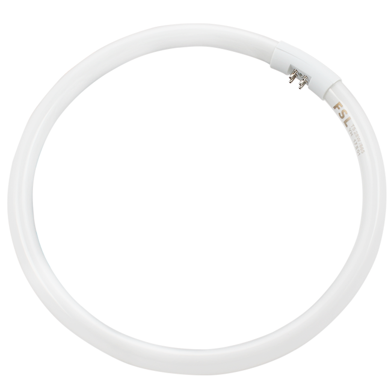 fsl ring lamp ceiling lamp T5 four-pin energy-saving round three-color ...