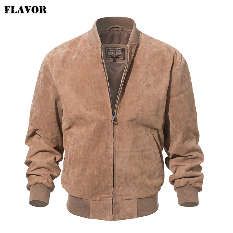 Autumn New Genuine Leather Jacket for Men, European and American Original Style, Large Size Leather Jacket, Rugged Pigskin Biker Leather Jacket, Genuine Leather Coat