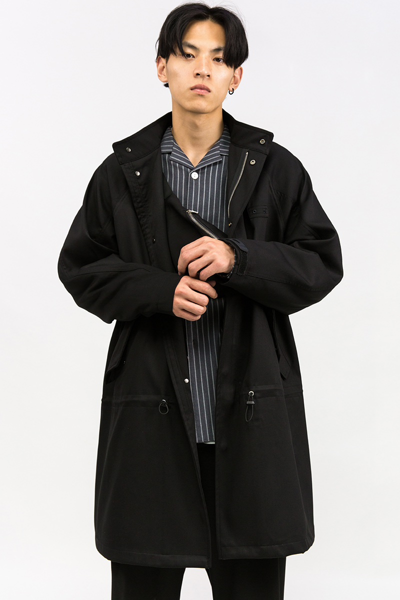SimpleProject 2018AW Sửa đổi áo khoác M51 SP Áo gió lỏng lẻo Áo khoác dài nam áo gió chống nắng