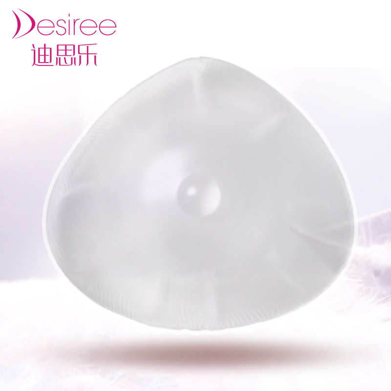 Deslech mastectomy breast Transparent crystal silicone prosthesis Hot spring fake breast Swimming fake breast MTS