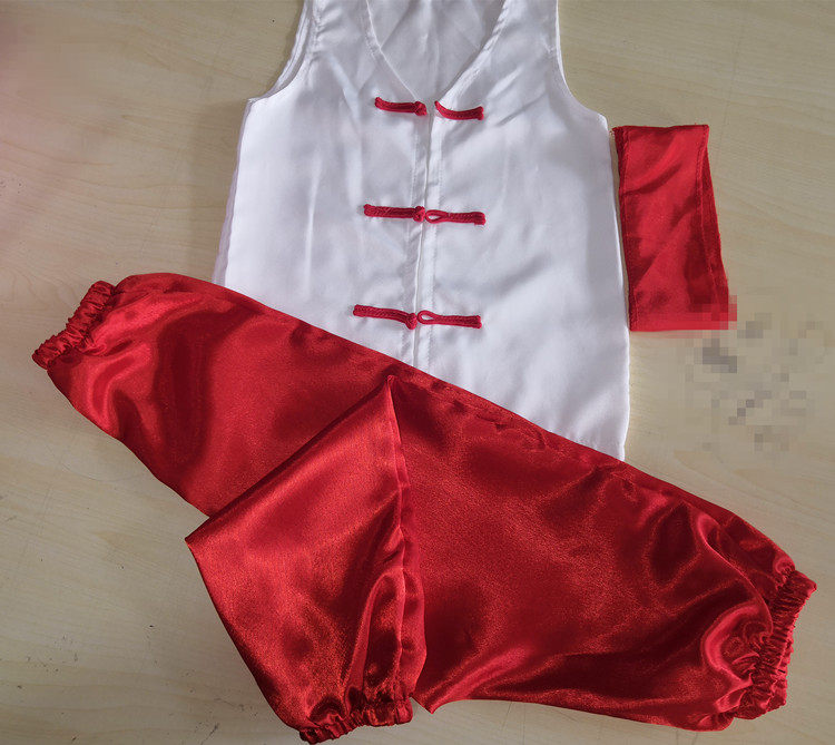 Sixty - one children's performance suit Wang two small matching girls village aunt new waist drum dress stage performance suit