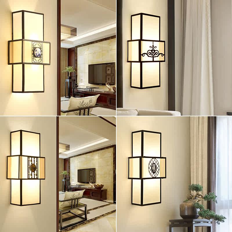 Wall Lamp Beds Headlights Bedroom Light Creative Living Room Modern Minimalist Retro Gangway Wall Lamps New Chinese Wall Lamps