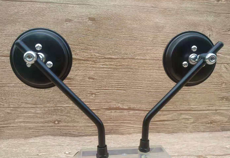Đài Loan nhập khẩu Harley chiến thắng đặc biệt xe máy retro sửa đổi hình vuông gương chiếu hậu hình thang gương - Xe máy lại gương gương xe máy giá rẻ