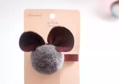 Mickey Mouse hairclip sold out unfilled spot girl sweet and cute Mickey Mouse hairclip clip hair accessories