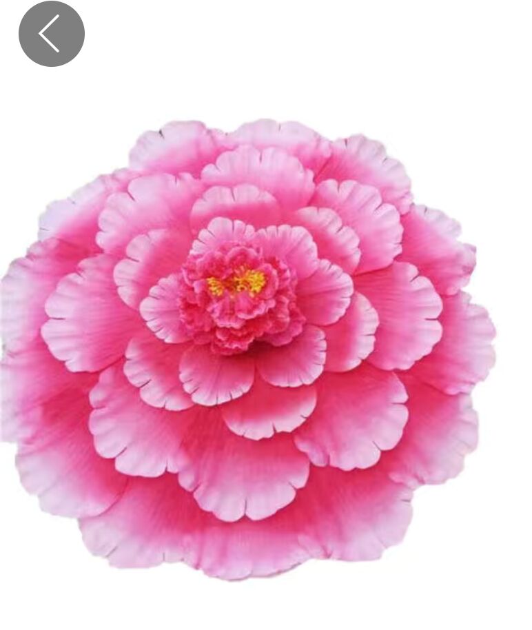 Kindergarten children's dance props peony flower holding flower umbrella dancing stage performance sports meeting opening performance umbrella