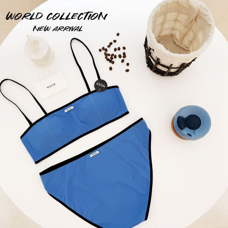 Authentic American-Style Sweet and Cool Light Sports Bra with Contrasting Colors, Designed to Enhance Small Busts, Wireless, Anti-Exposure, Bandeau-Style Camisole Bra