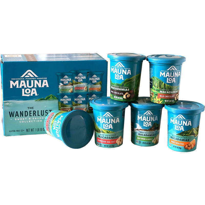 mauna loa monaro Hawaiian nut gift box 113g * 6 cans of US imported fruit kernel 680g companion gift