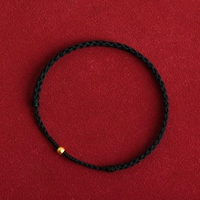 Золотые бусины [脚 黄] (Черная веревка)