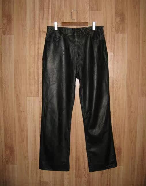 Pantalon cuir homme - Ref 1491864 Image 8