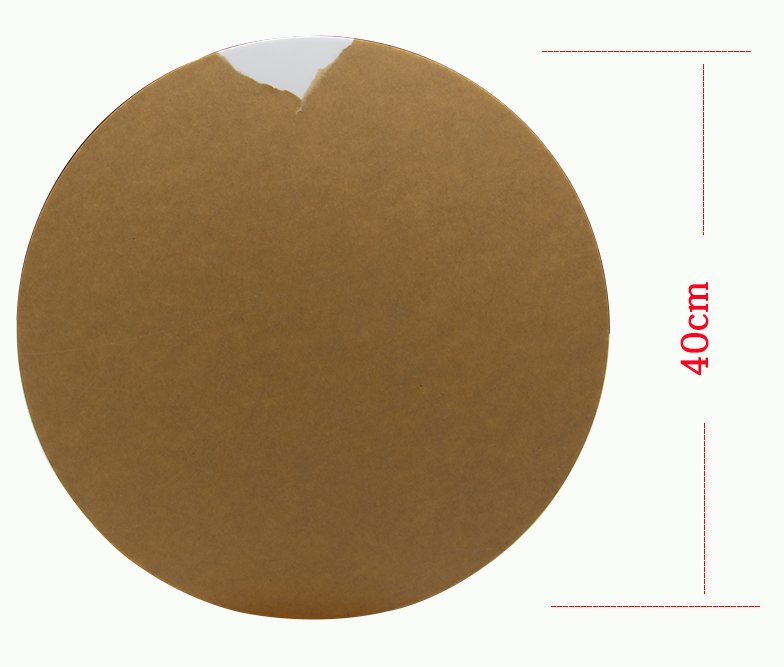 40cm turntable acrylic reflection plate One side reflection one side matte double-sided effect