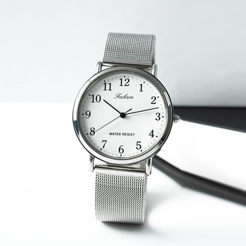 Artistic Japanese Citizen Falcon Q&Q Retro Minimalist Watch for Women Q996-304 Student Couple Watch