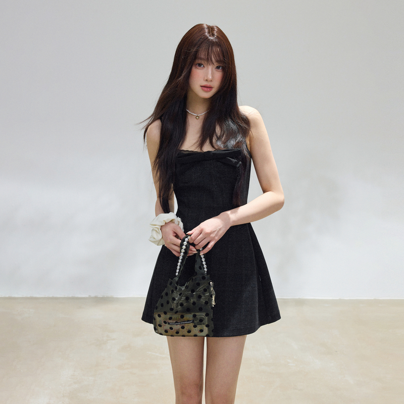 Muuros Slightly Luminous Summer Strap Dress for Petite Women, Waist-Cinching Plaid Dress, Short Dress for Women Muuros Slightly Luminous Summer Strap Dress for Petite Women, Waist-Cinching Plaid Dress, Short Dress for Women