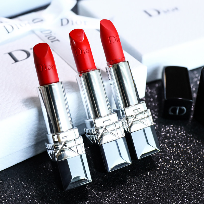 Support identification Dior Dior lipstick velvet matte 999 888 big-name Tanabata Valentine's Day gift