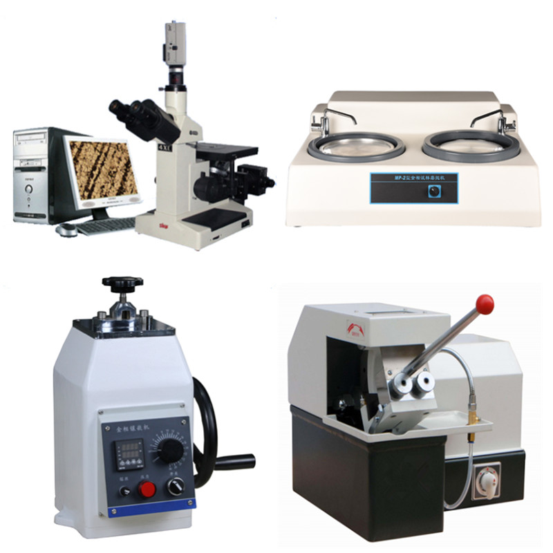 Automatic metallographic microstructure analysis microscope Grinding and polishing machine Cutting machine Mosaic machine Industrial metal sample map