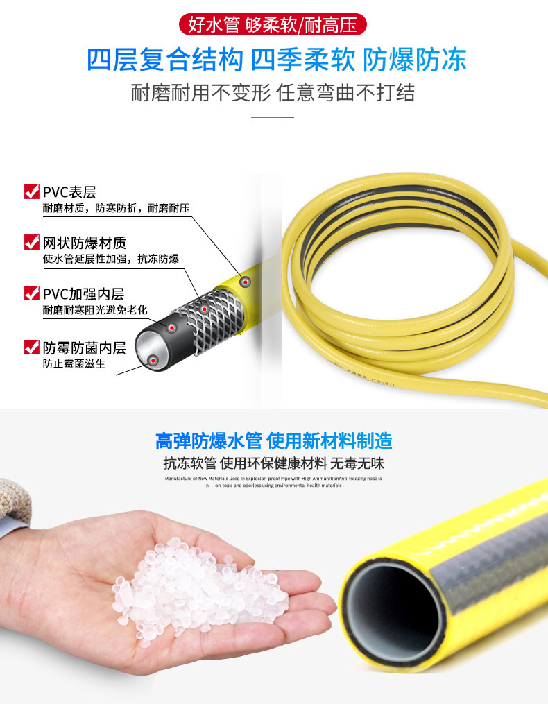 志通 高压家用洗车水枪工具套装 图15