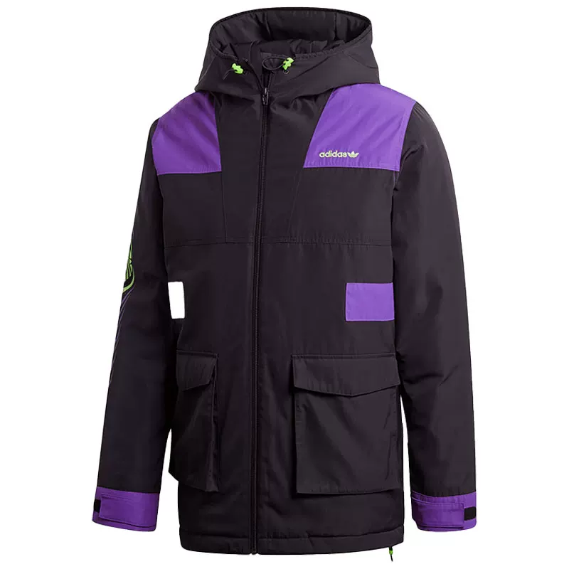 Куртка спортивная мужская Adidas хлопковая с графикой трилистника Genuine Clover Graphic PD Jkt GJ6721