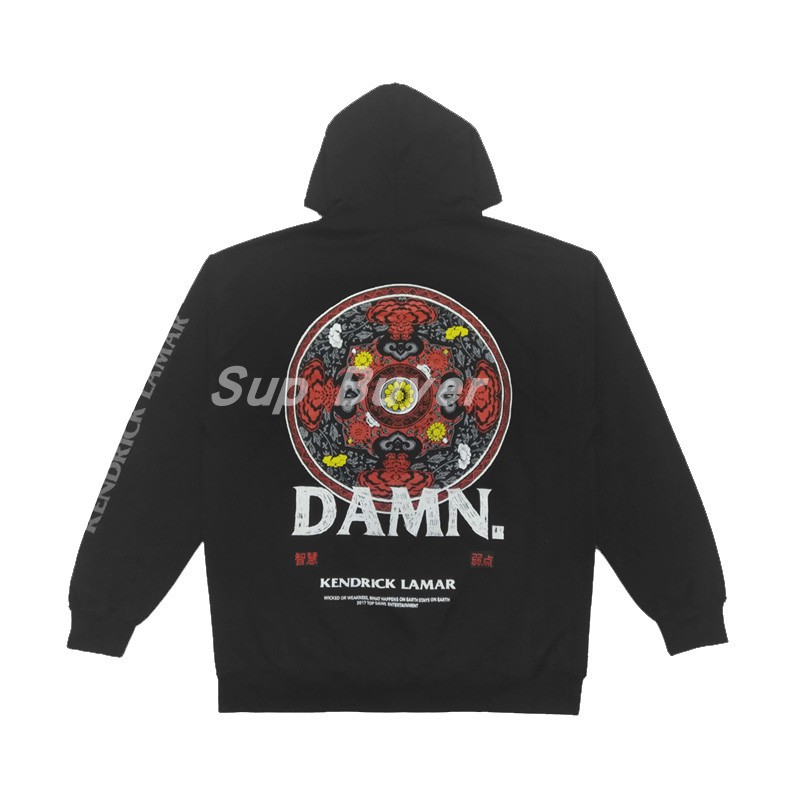 Jerry Top Kendrick Lamar Damn Tour Wisdom Weakness Tour Sweatshirt Hoodie