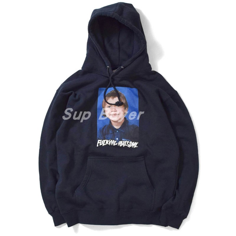 Fucking Awesome Elijah Photo Hoodie Classic Boy Photo Sweatshirt Hoodie