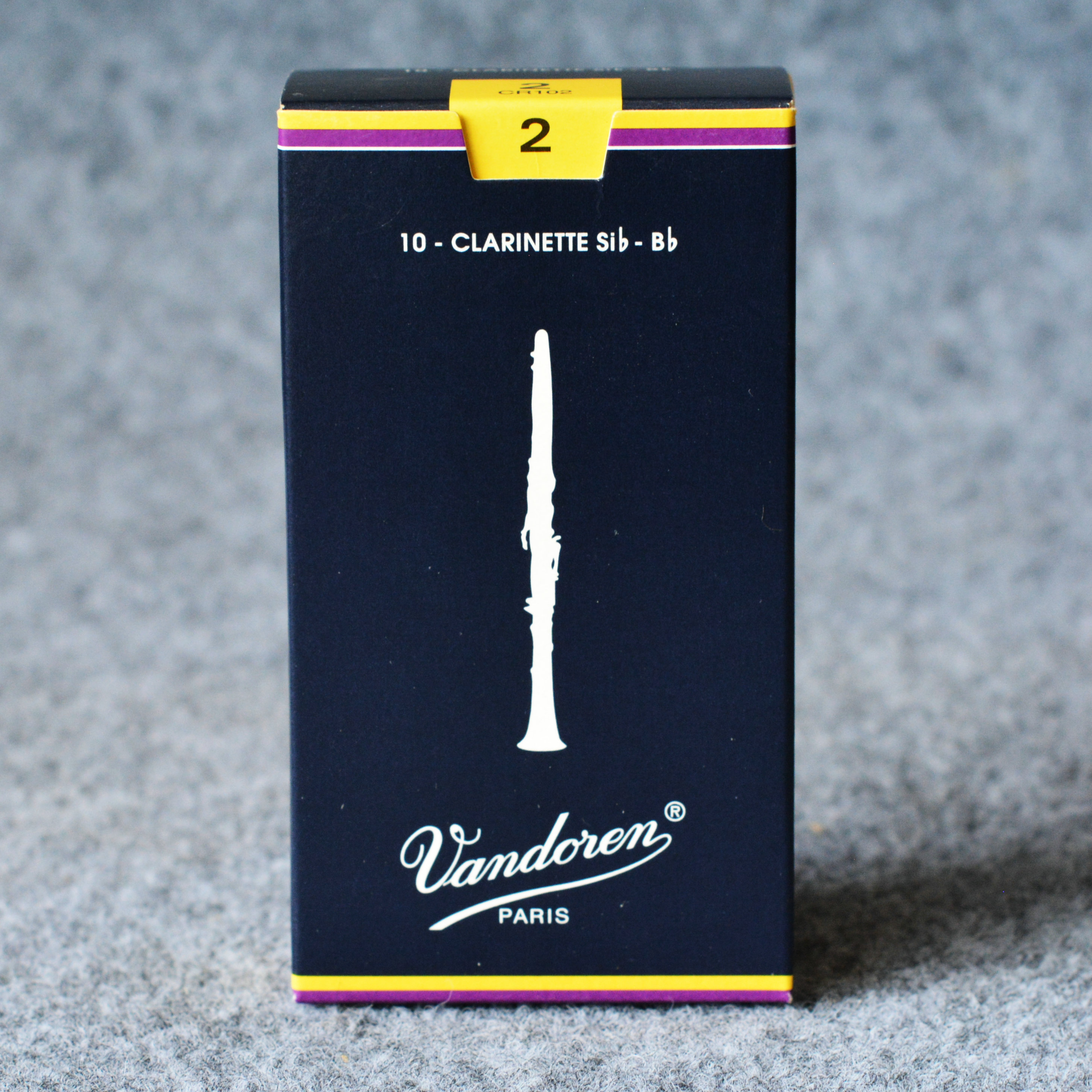 French imports Vandoreen clarinet whistle sheet Bent Dellin Blue Box Black Canal Whistle Beginner 2 5 3 down B-Taobao