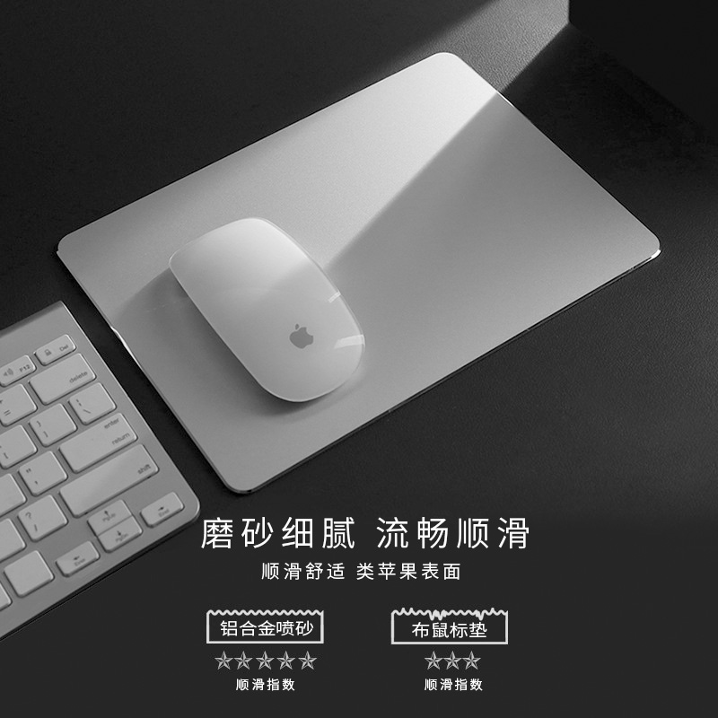 Suitable for MacBook laptops aluminum alloy metal slip rat cushion