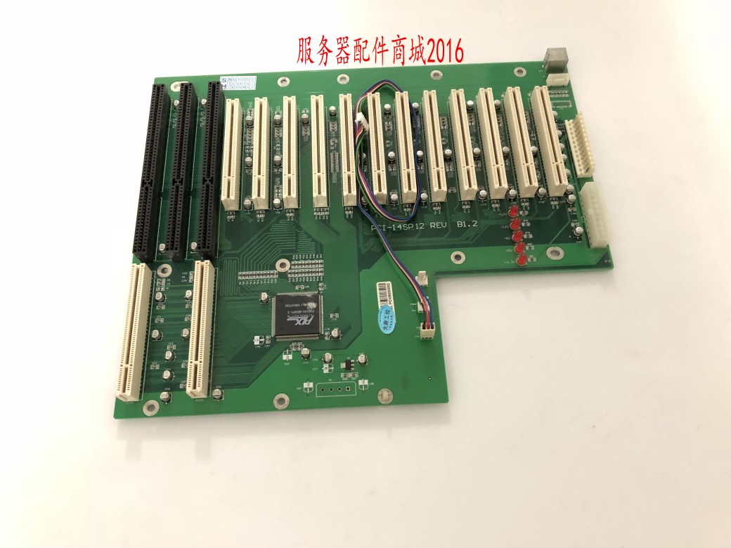 Industrial computer without edge bottom plate 12 PCI slot underfloor PCI-14SP12 REV B1 2