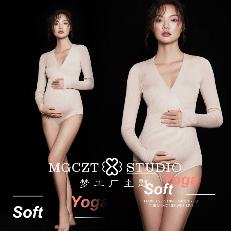 New Pregnant Woman Photo Internet Red Little Clear New Liveable Clothes Cute Meritocratic Photo Gallery Writing True Art Themed Clothing