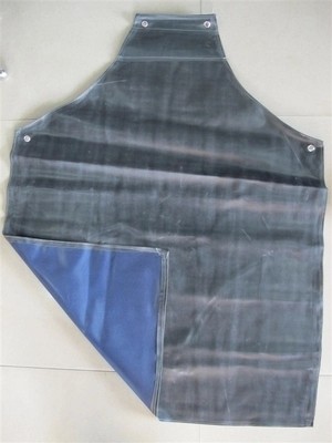 Industrial waterproof, oil-resistant, acid-resistant and alkali-resistant apron, rubber apron, lengthened thickened wear-resistant apron, labor insurance apron