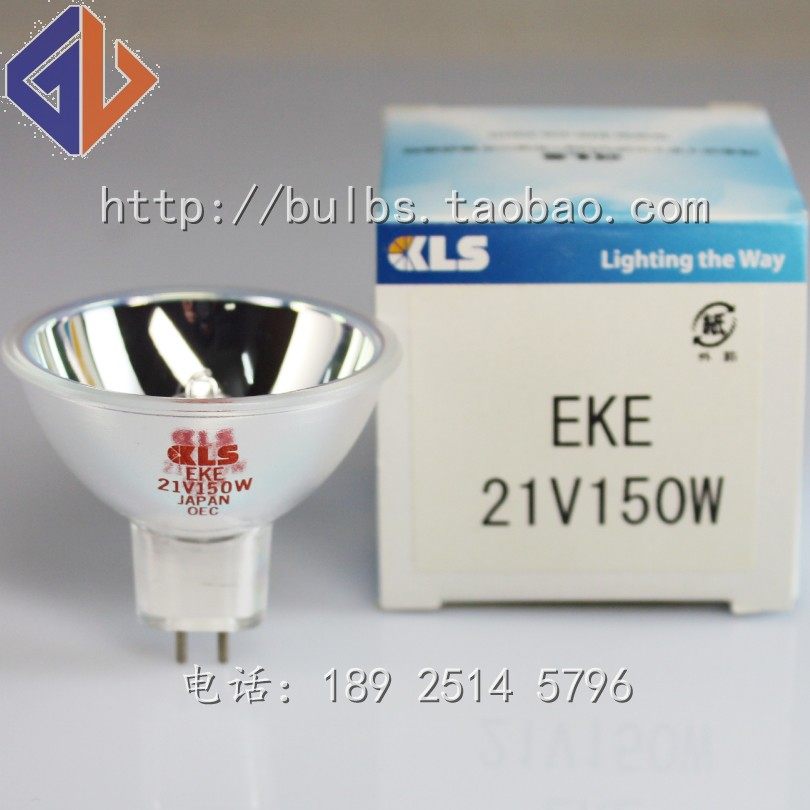 Japan KLS halogen bulb AOI microscope bulb EKE L JCR 21V150W10H 5 GX5 3