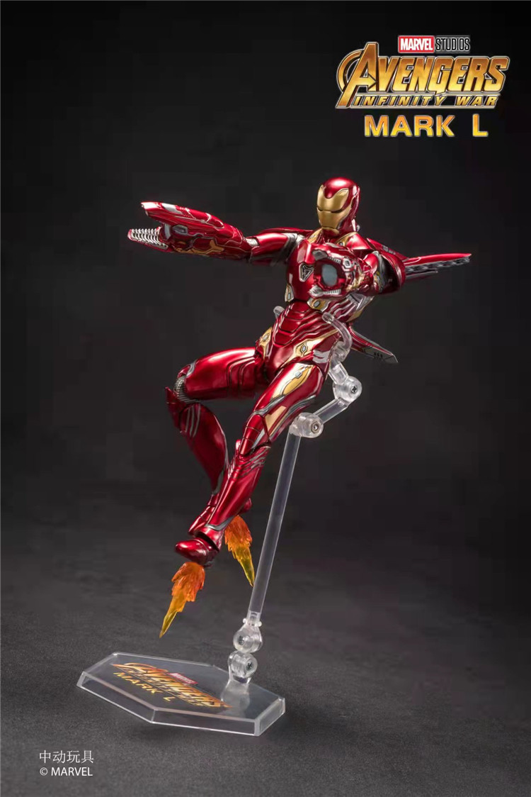 Buy New ZD Toys Marvel 10th Iron Man Mark-50 MK L Deluxe Ver