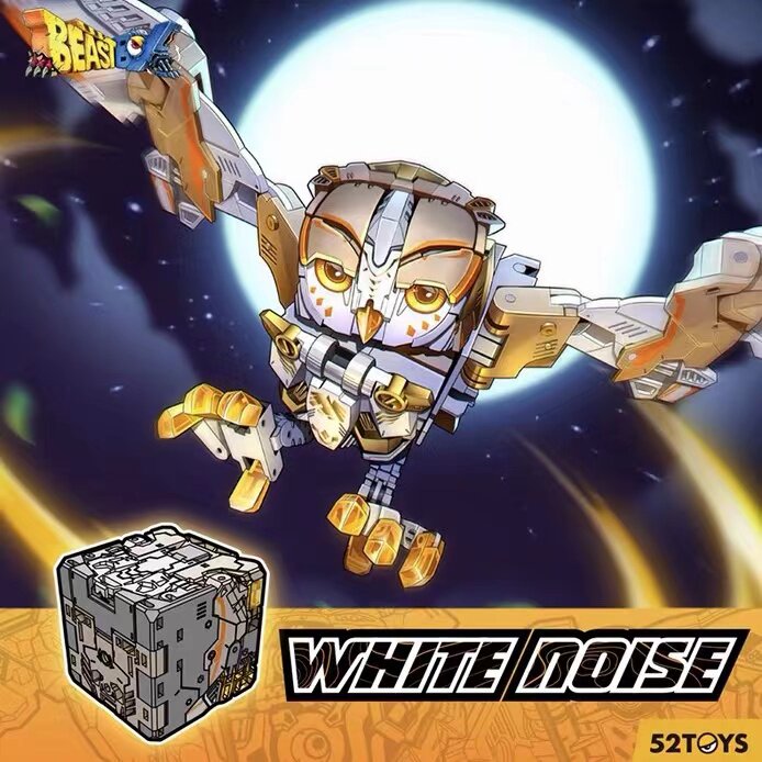 BEASTBOX BB41 White Noise Owl Transformed Toys National Creative Model Model Toys