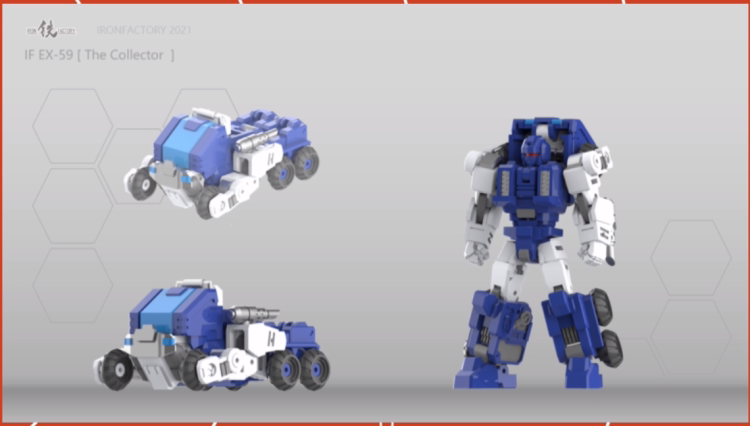 Iron Factory Iron Factory IF EX-59 The Collector tube deformed toy model