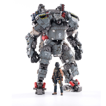 Spot JOYTOY dark source steel bone strong percussion machine A blue soldier model hand-run movable military toy suit