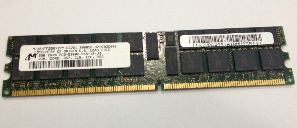 Original IBM 4522 77P6499 4GB (2X2GB) P6 P520 P550 667 small machine memory