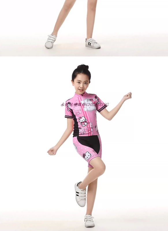 Trẻ em Jersey Summer Đàn ông và Phụ nữ Tay ngắn Đặt xe đạp ngoài trời Cân bằng bánh xe Trượt Mặc thoáng khí Thiết bị làm khô nhanh - Smart Scooter