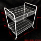 Micro business street stall cart promotion float shelf folding multi-functional removable wheeled special sale display stand