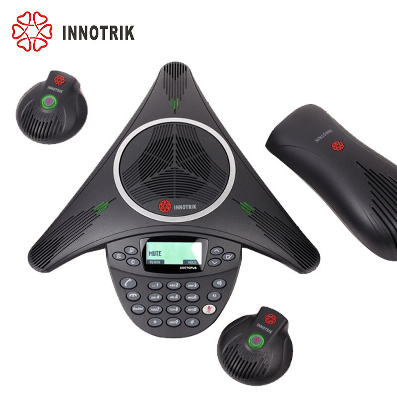 Audio network conference phone audio and video omnidirectional microphone Octopus conference phone MEET extension phone