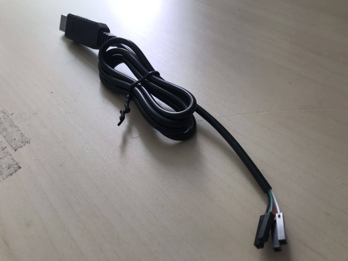 tfmini supporting TTL-USB patch cord