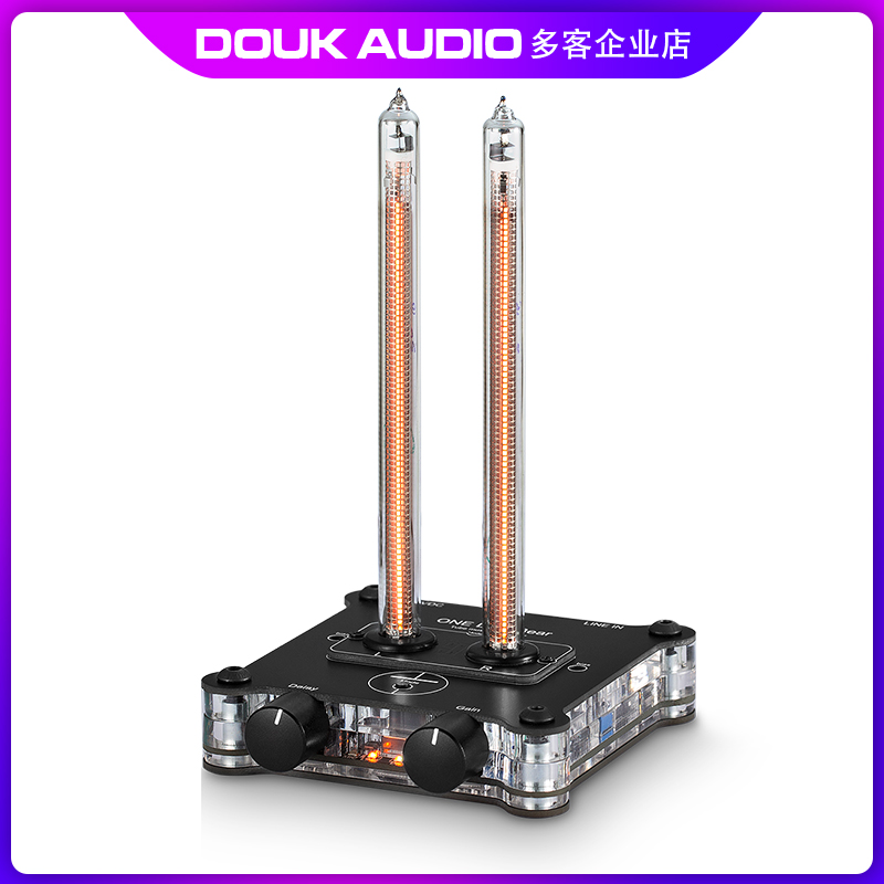 Retro IN9 glow tube stereo VU9 level meter music spectrum voice control speaker desktop creative rhythm light