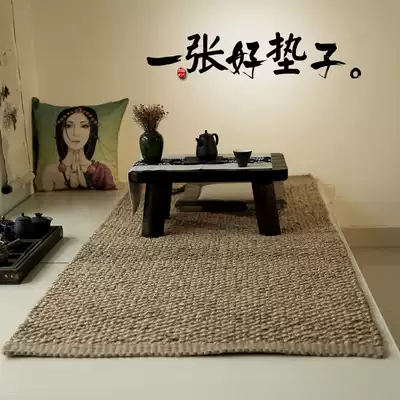 Custom tatami mats, grass-woven bed front mats, bay windows, Japanese-style carpets, bedroom woven carpets, sitable floor mats, cushions
