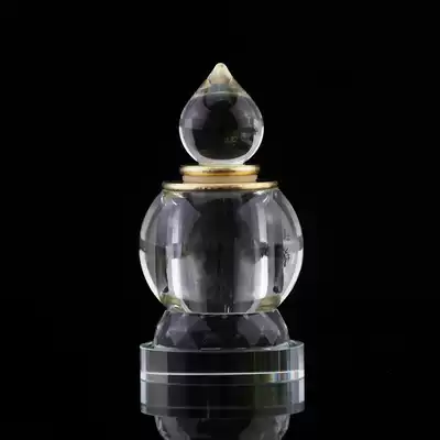 Buddhist supplies, crystal stupa, stocked with relics, mannitol, treasure bottle, pagoda, small bell tower, ornaments