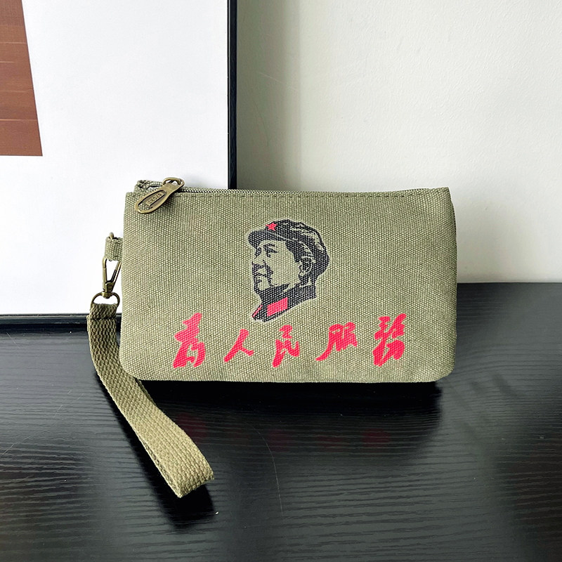 Canvas Clutch Bag Men's Long Zipper Wallet Can Hold Mobile Phone Handbag Large Capacity Three-Layer Casual Men's Wallet Canvas Clutch Bag Men's Long Zipper Wallet Can Hold Mobile Phone Handbag Large Capacity Three-Layer Casual Men's Wallet