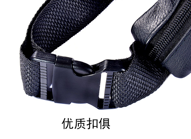 Túi da nam phiên bản Hàn Quốc của bộ sưu tập ví đa chức năng giải trí đeo túi kinh doanh nhiều lớp bền da thật 	túi đeo hông thể thao đa năng