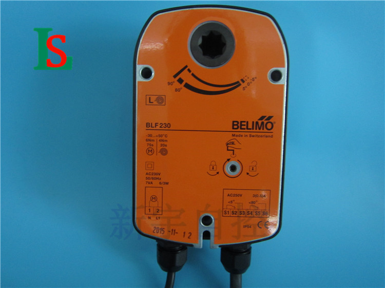 BELIMO Bolemro actuator BFN230 spring reset fire-resistant tobacco valve actuator replaced BLF230